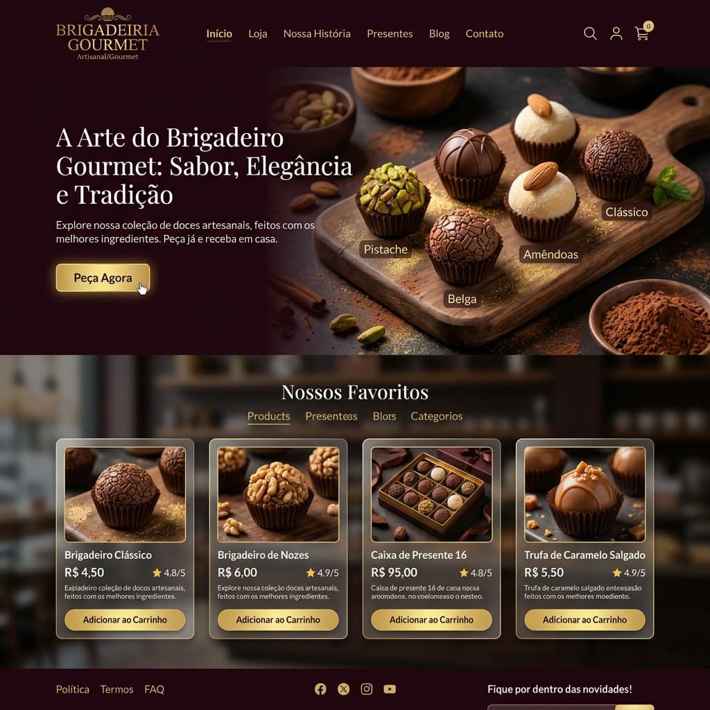 Preview Loja Online de Alimentos