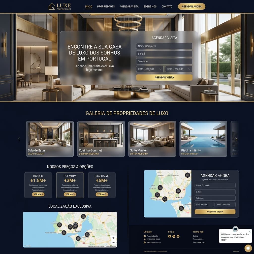 Preview Agenda de Visitas & Bookings